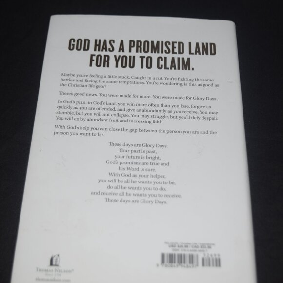 Glory Days: Living Your Promised Land Life Now by Max Lucado, Hardcover - Picture 4 of 5